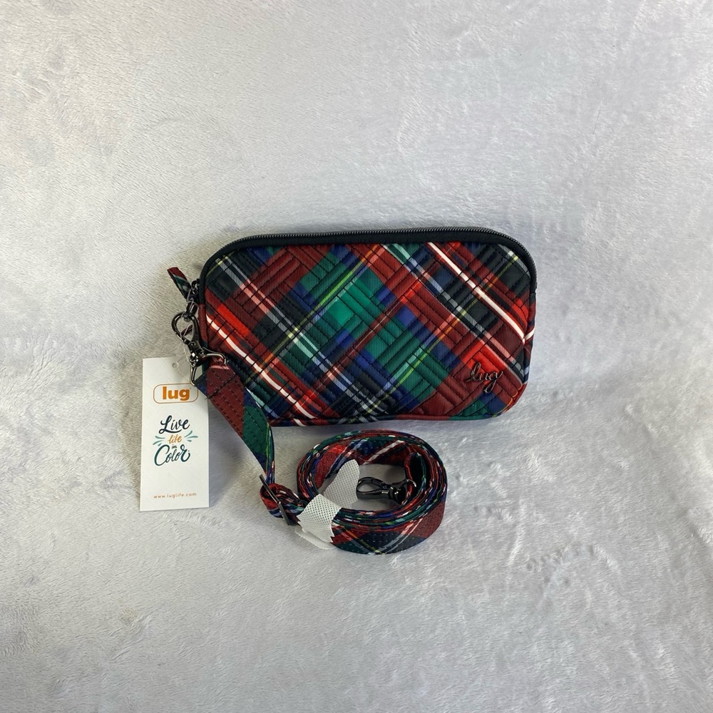 Lug  - COUPE  Convertible Crossbody Belt Waist Shoulder Bag - NWT Tartan Plaid